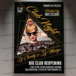 Club Night Template - Flyer PSD
