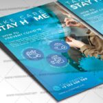 Coronavirus Template - Flyer PSD