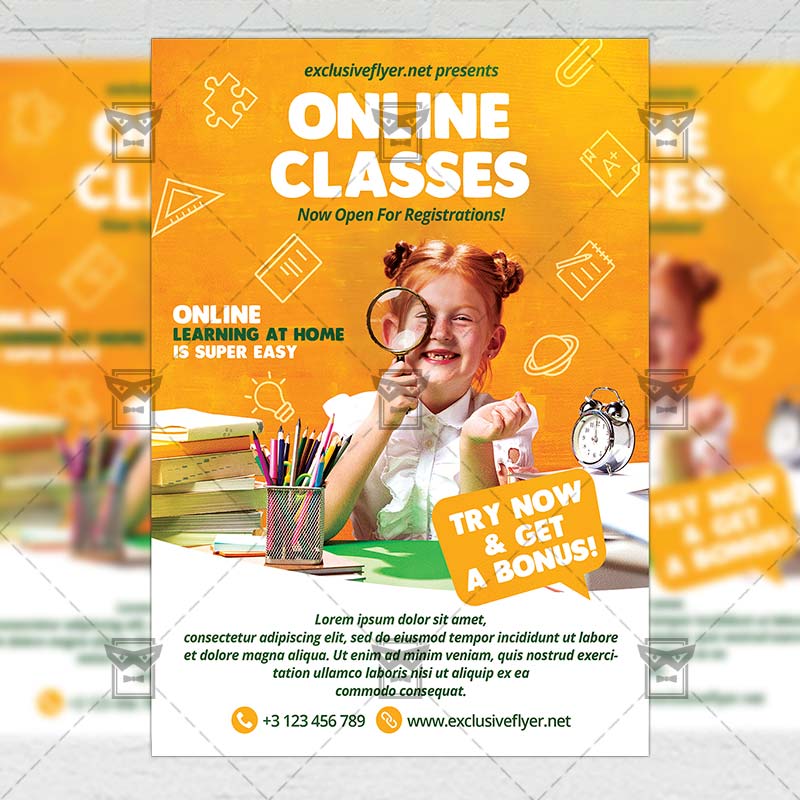 online_classes-premium-flyer-template-1.jpg Online Classes - Flyer PSD Template