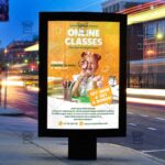 Online Classes - Flyer PSD Template