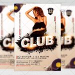 Party Club - Flyer PSD Template