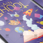 School Again - Flyer PSD Template