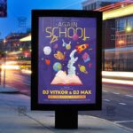 School Again - Flyer PSD Template