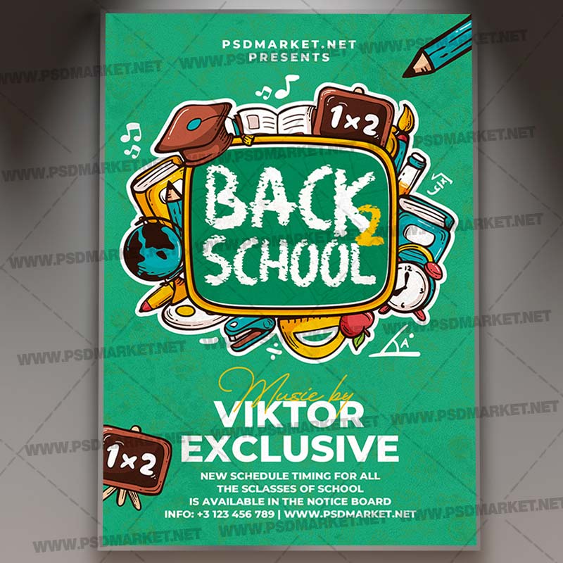 school_again_flyer_psd_psdmarket-1.jpg School Again Template - Flyer PSD