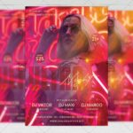 Ultra Night - Flyer PSD Template
