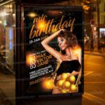 My Birthday Party Template - Flyer PSD