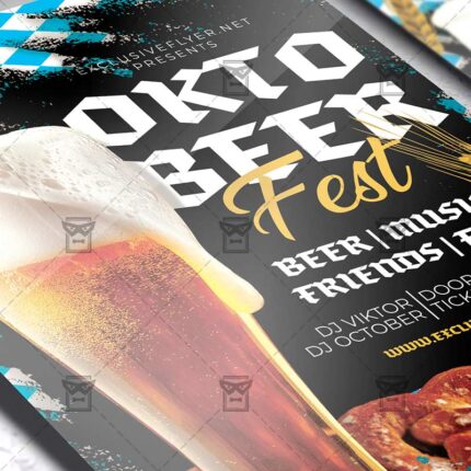 Octoberfest Event - Flyer PSD Template