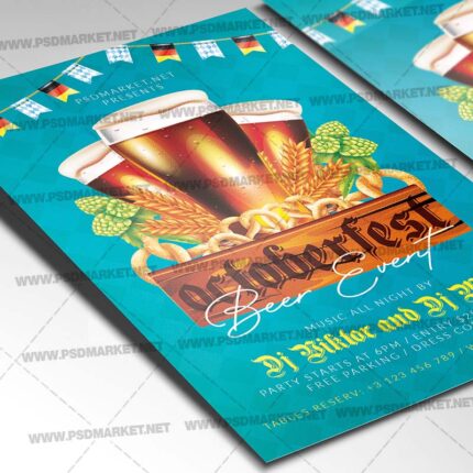 Octoberfest Event Template - Flyer PSD