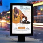Online Pilates - Flyer PSD Template