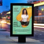 Online Yoga - Flyer PSD Template