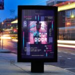 Outdoor Party - Flyer PSD Template