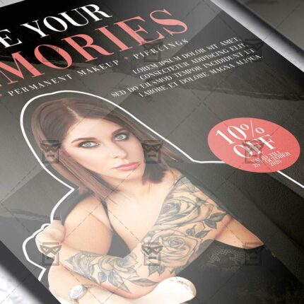 Tattoo Artist - Flyer PSD Template