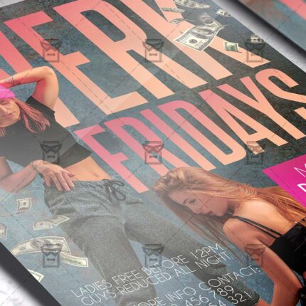 Twerk Fridays - Flyer PSD Template