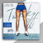 Twerk Off Nights - Instagram Post and Stories Template