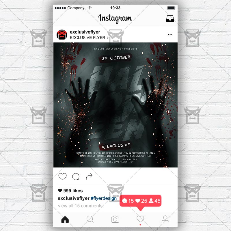 halloween_affair-premium-instagramflyer-template-1.jpg Halloween Affair - Instagram Post and Stories PSD Template