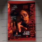 Halloween Madness Template - Flyer PSD