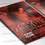 Halloween Zombie Template - Flyer PSD