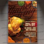 Thanksgiving 2020 Template - Flyer PSD