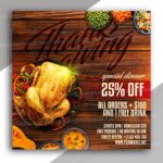 Thanksgiving 2020 - Instagram Post and Stories Template