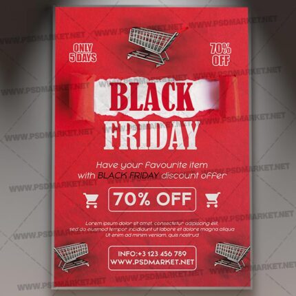 Black Friday Template - Flyer PSD