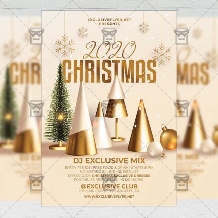 Christmas 2020 - Flyer PSD Template