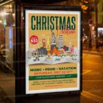 Christmas Vacation Template - Flyer PSD