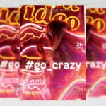 Go Crazy Night - Flyer PSD Template