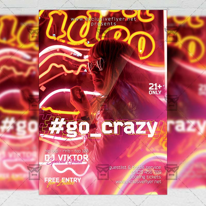 go_crazy_night-premium-flyer-template-1.jpg Go Crazy Night - Flyer PSD Template