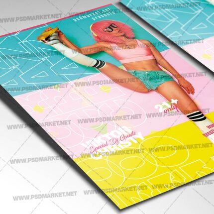 Go Crazy Party Template - Flyer PSD