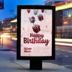 Happy Birthday - Flyer PSD Template