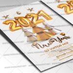 New Year Template - Flyer PSD