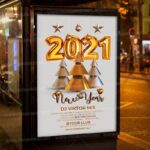 New Year Template - Flyer PSD