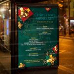 Christmas Menu Template - Flyer PSD