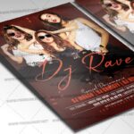 Dj Rave Template - Flyer PSD