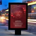 Happy Valentines Day - Flyer PSD Template