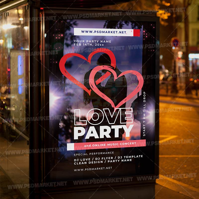 love_party_flyer_template_psd_psdmarket_3.jpg Love Party Template - Flyer PSD-3