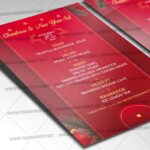 New Year Menu Template - Flyer PSD