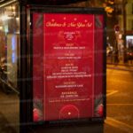 New Year Menu Template - Flyer PSD