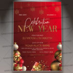NYE Celebration Template - Flyer PSD