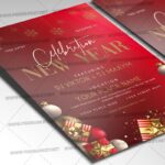 NYE Celebration Template - Flyer PSD