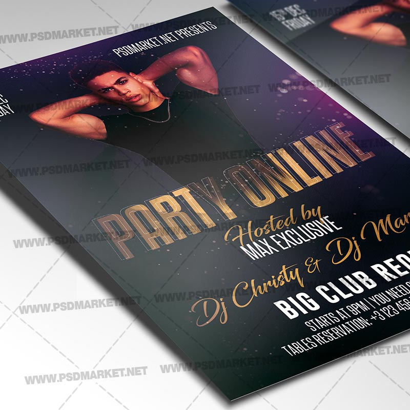 party_online_flyer_psd_psdmarket-2.jpg Party Online Template - Flyer PSD