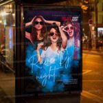 Rave Dj Template - Flyer PSD