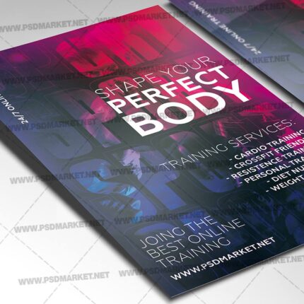 Sports Template - Flyer PSD