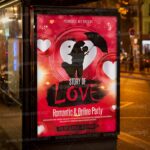 Story of Love Template - Flyer PSD-3