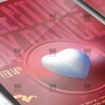 Valentine Day Dance - Flyer PSD Template