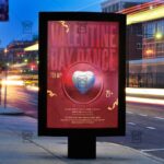 Valentine Day Dance - Flyer PSD Template