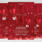 Valentines Day - Flyer PSD Template