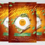 Brunch Invitation - Flyer PSD Template