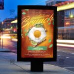 Brunch Invitation - Flyer PSD Template