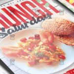 Brunch Saturday - Flyer PSD Template